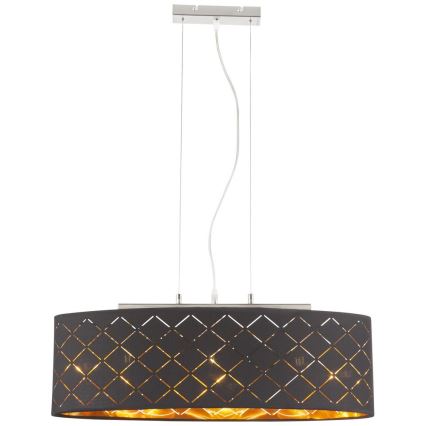 Globo - Lysekrone i en snor 3xE27/60W/230V