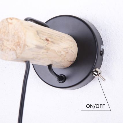 Globo - Væglampe 1xE27/40W/230V