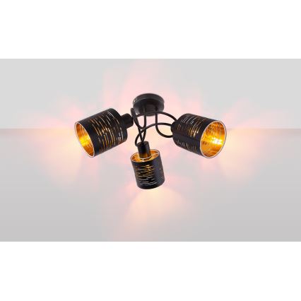 Globo - Fastmonteret lysekrone 3xE14/15W/230V