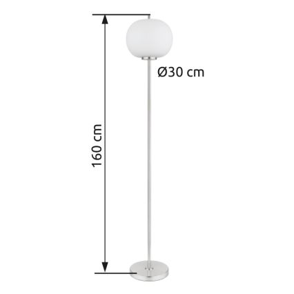 Globo - Gulvlampe 1xE27/60W/230V