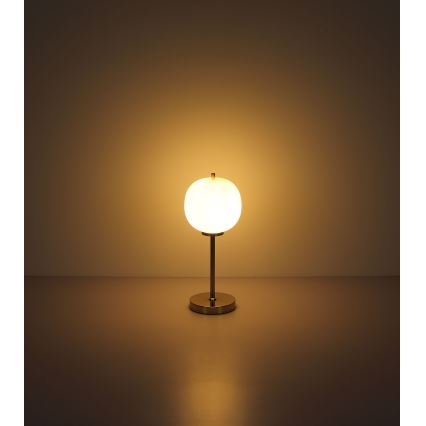 Globo - Bordlampe 1xE14/40W/230V mat krom