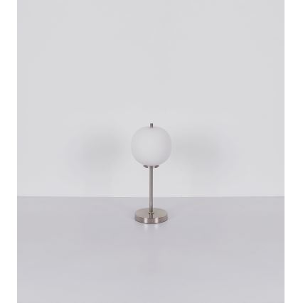 Globo - Bordlampe 1xE14/40W/230V mat krom