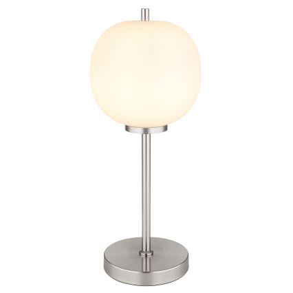 Globo - Bordlampe 1xE14/40W/230V mat krom