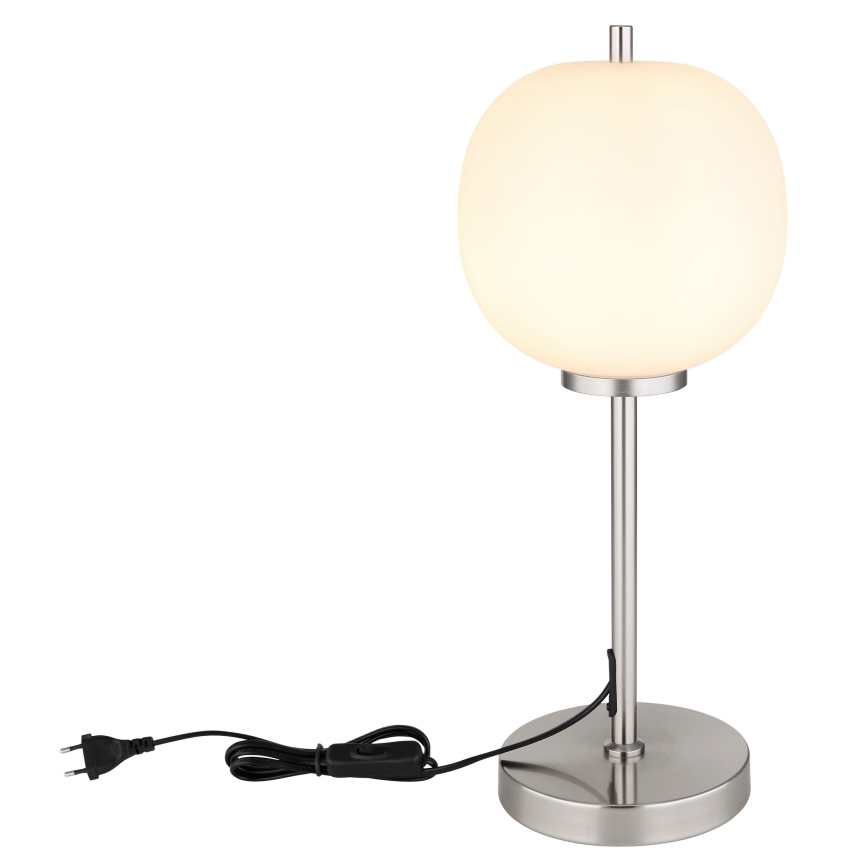 Globo - Bordlampe 1xE14/40W/230V mat krom