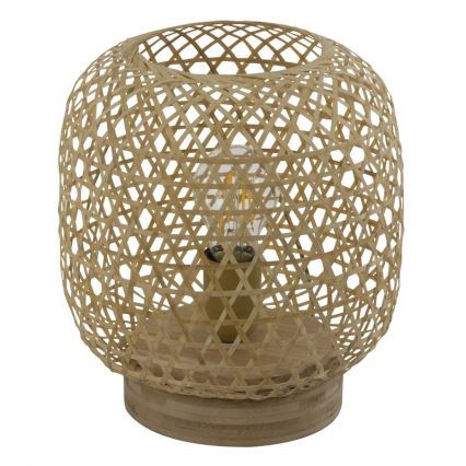 Globo - Bordlampe 1xE27/60W/230V bambus
