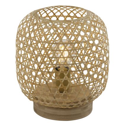 Globo - Bordlampe 1xE27/60W/230V bambus