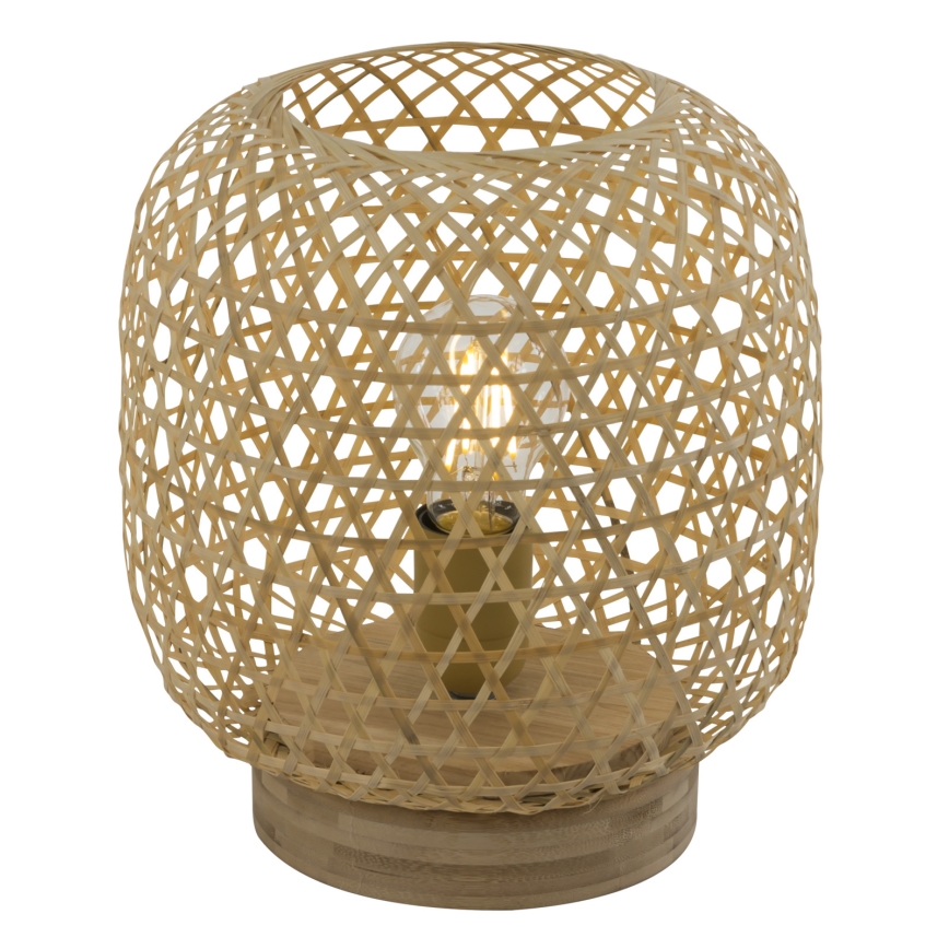 Globo - Bordlampe 1xE27/60W/230V bambus