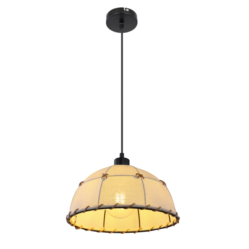 Globo - Lysekrone i snor 1xE27/60W/230V