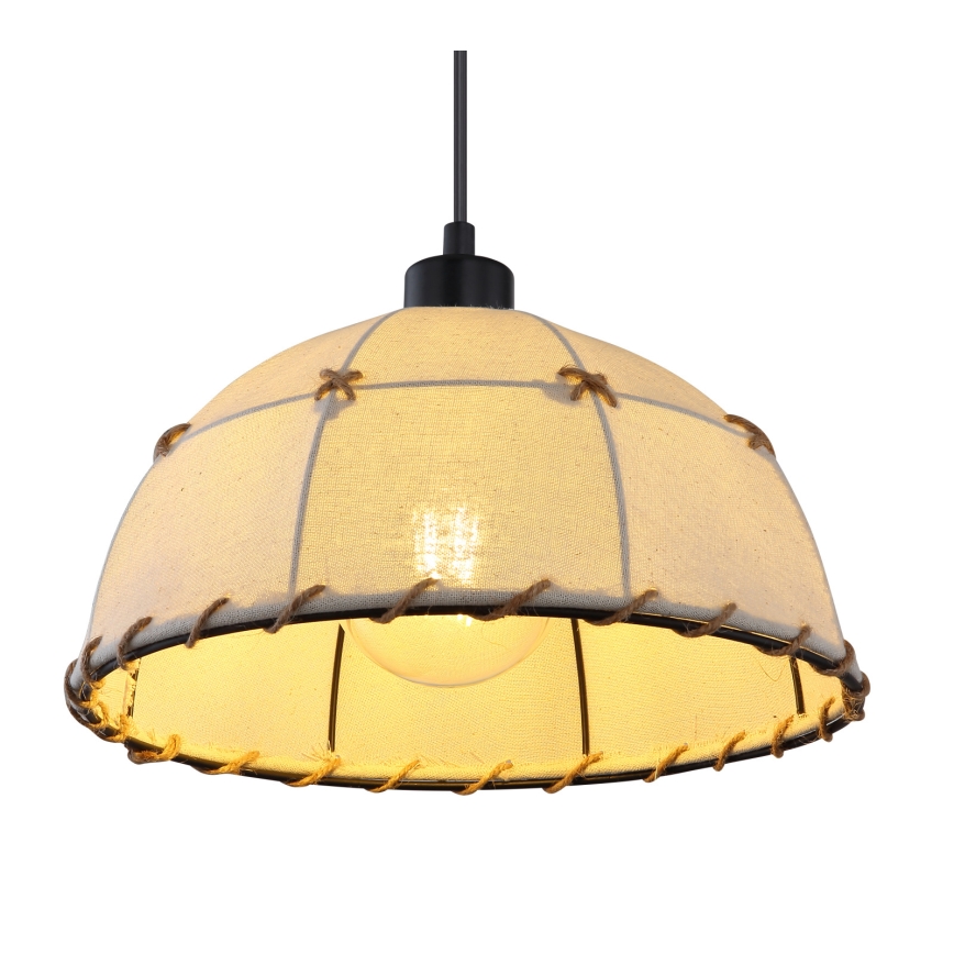 Globo - Lysekrone i snor 1xE27/60W/230V