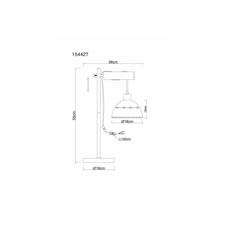 Globo - Bordlampe 1xE27/60W/230V