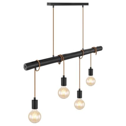 Globo 15459-4H - Pendel LEO 4xE27/60W/230V