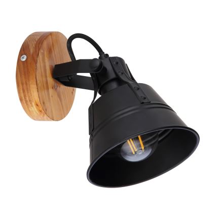 Globo - Vægspot 1xE27/60W/230V gran