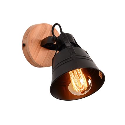 Globo - Vægspot 1xE27/60W/230V gran