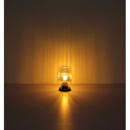 Globo - Bordlampe 1xE27/40W/230V brun
