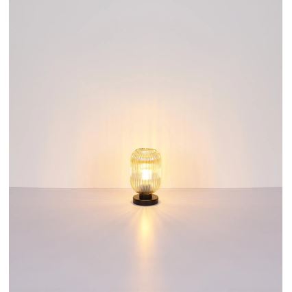 Globo - Bordlampe 1xE27/40W/230V brun