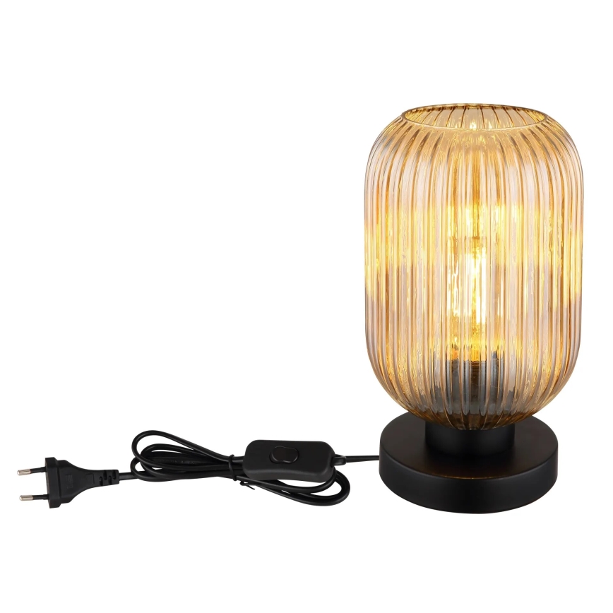Globo - Bordlampe 1xE27/40W/230V brun