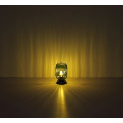 Globo - Bordlampe 1xE27/40W/230V grøn