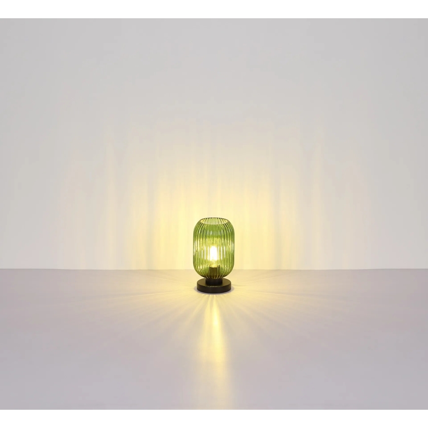 Globo - Bordlampe 1xE27/40W/230V grøn