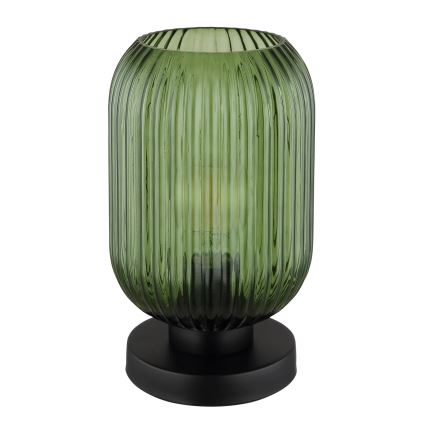 Globo - Bordlampe 1xE27/40W/230V grøn