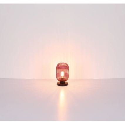Globo - Bordlampe 1xE27/40W/230V lilla