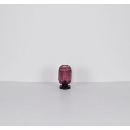 Globo - Bordlampe 1xE27/40W/230V lilla