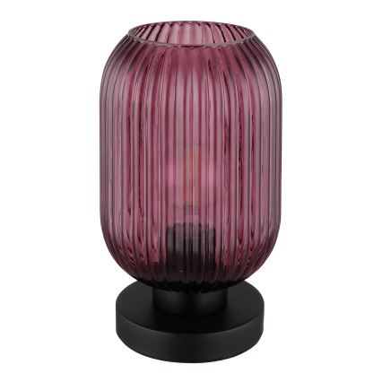 Globo - Bordlampe 1xE27/40W/230V lilla