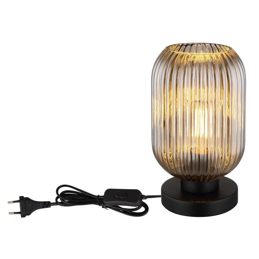 Globo - Bordlampe 1xE27/40W/230V grå