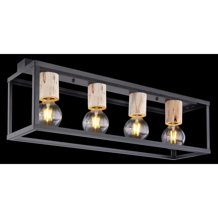 Globo - Loftlampe 4xE27/60W/230V