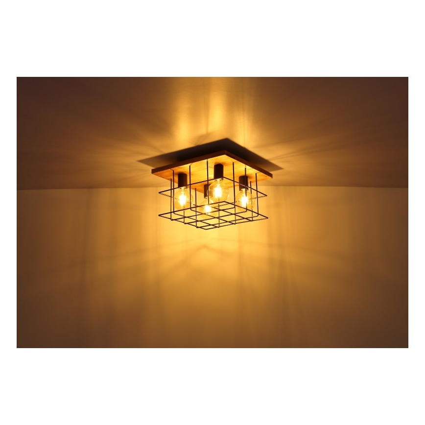Globo - Loftlampe 4xE27/60W/230V