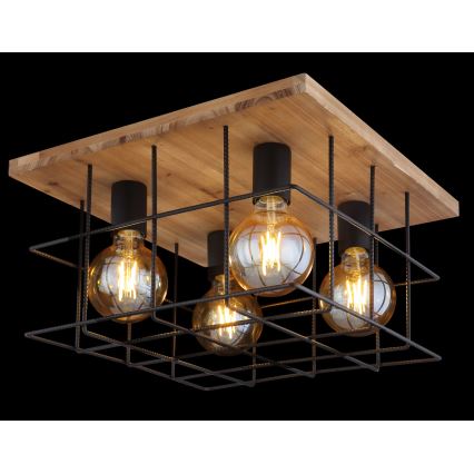 Globo - Loftlampe 4xE27/60W/230V