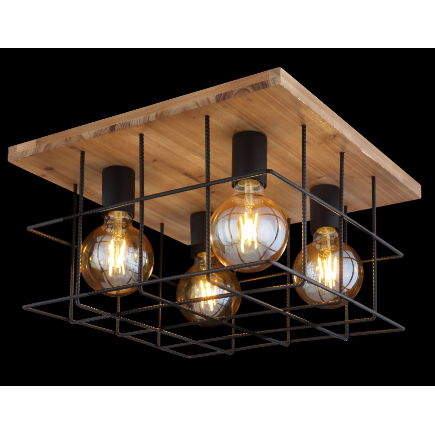 Globo - Loftlampe 4xE27/60W/230V