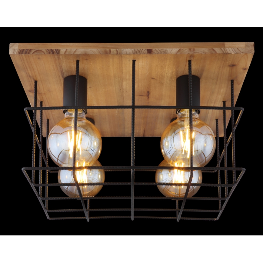 Globo - Loftlampe 4xE27/60W/230V
