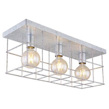 Globo 15530Z-3D - Loftlampe MERRIL 3xE27/60W/230V