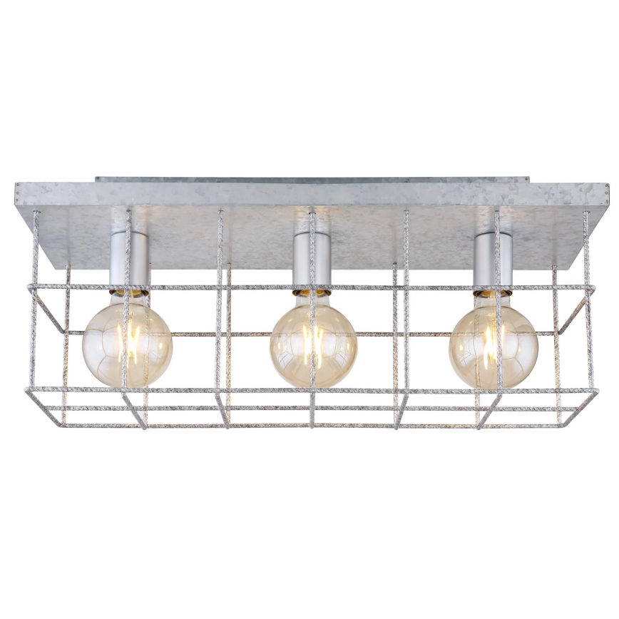 Globo 15530Z-3D - Loftlampe MERRIL 3xE27/60W/230V