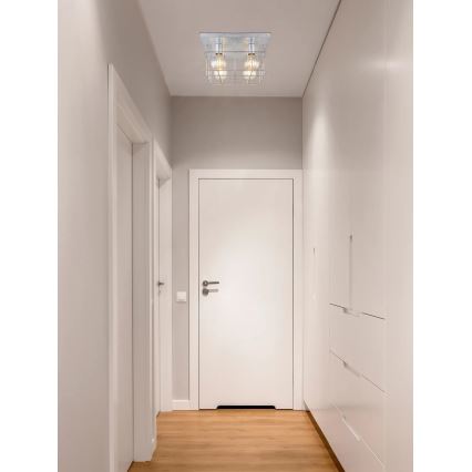 Globo 15530Z-4D - Loftlampe MERRIL 4xE27/60W/230V