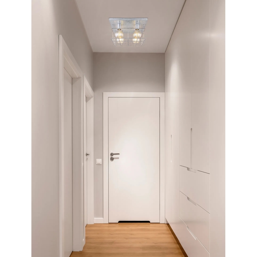 Globo 15530Z-4D - Loftlampe MERRIL 4xE27/60W/230V
