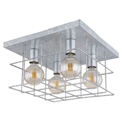 Globo 15530Z-4D - Loftlampe MERRIL 4xE27/60W/230V