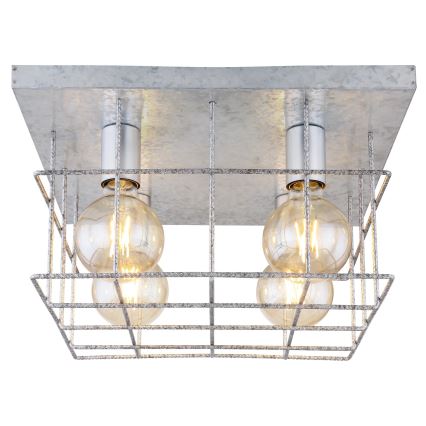 Globo 15530Z-4D - Loftlampe MERRIL 4xE27/60W/230V