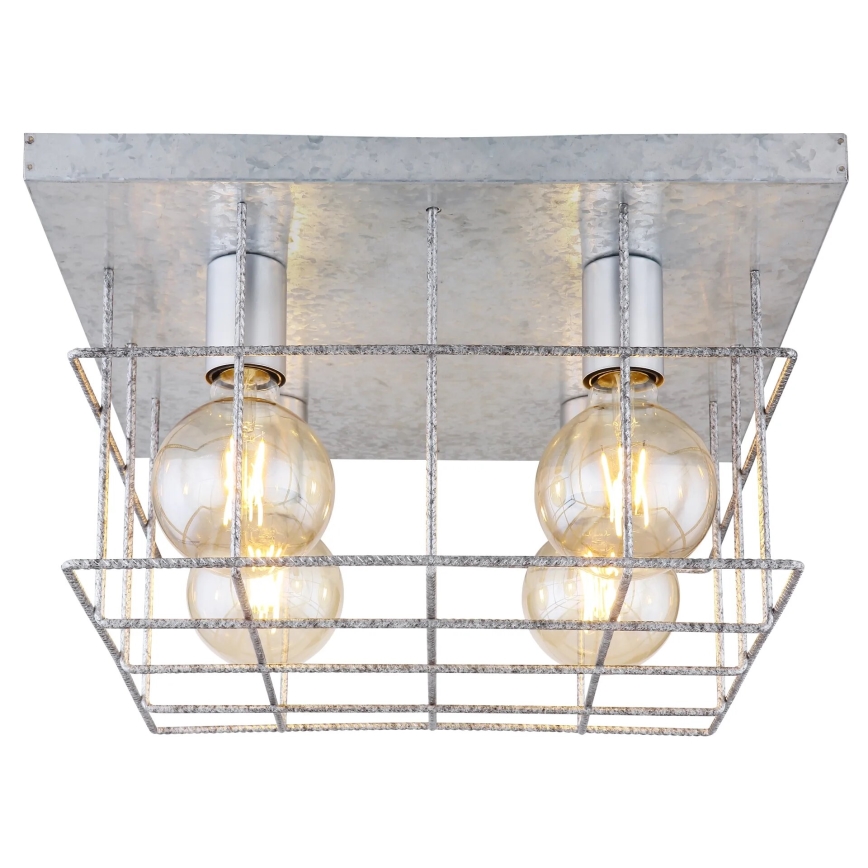 Globo 15530Z-4D - Loftlampe MERRIL 4xE27/60W/230V