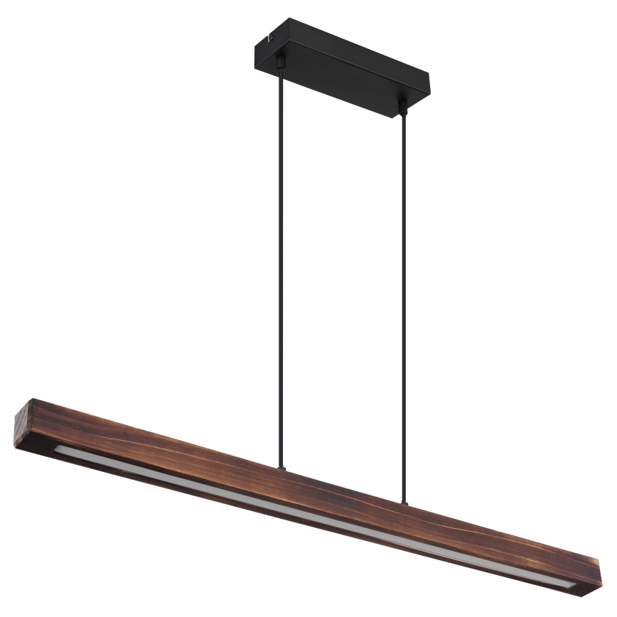 Globo - LED pendel LED/28W/230V fyrretræ