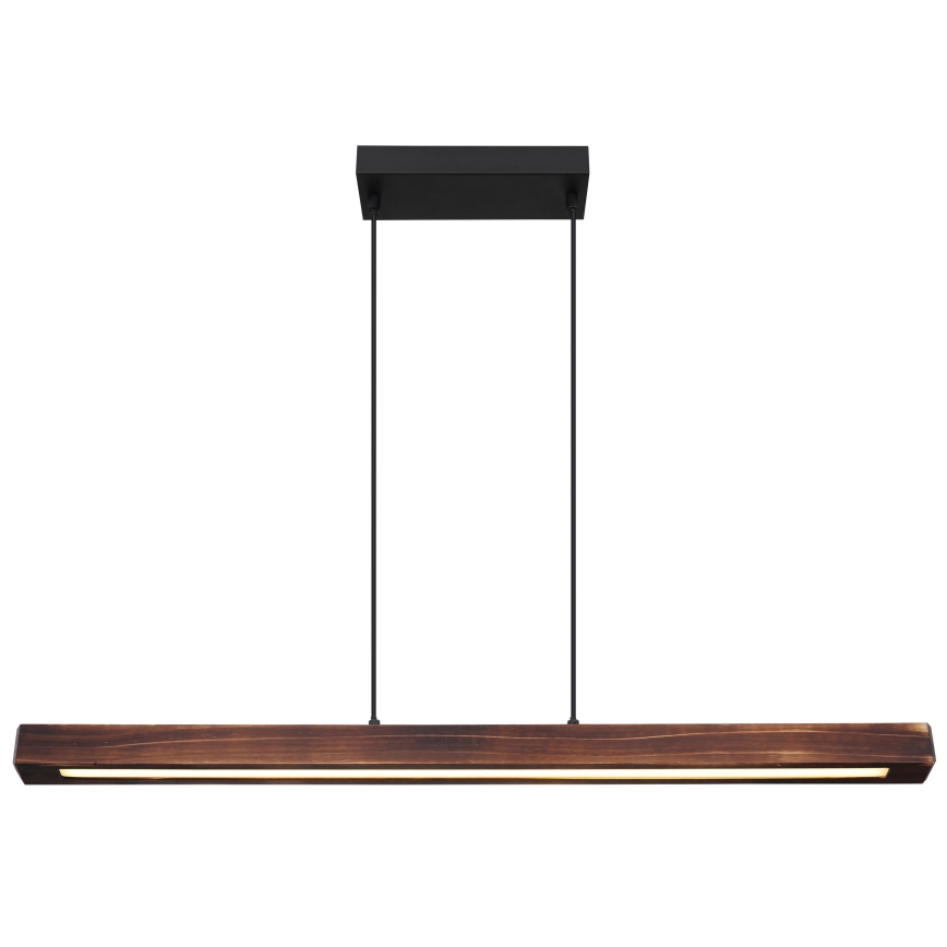 Globo - LED pendel LED/28W/230V fyrretræ