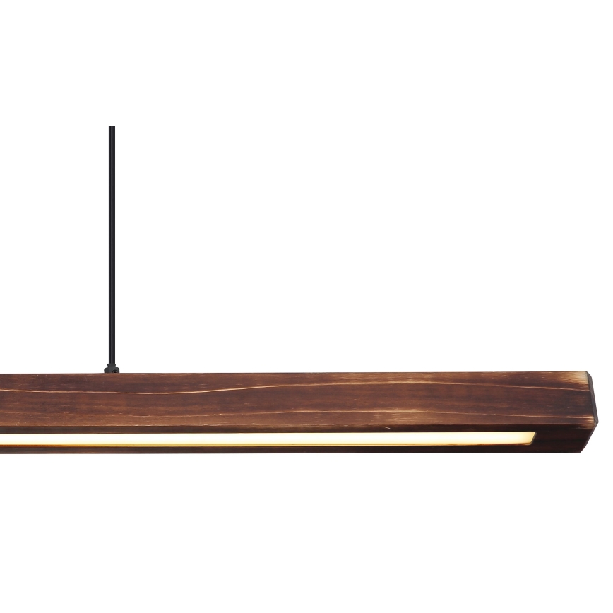 Globo - LED pendel LED/28W/230V fyrretræ