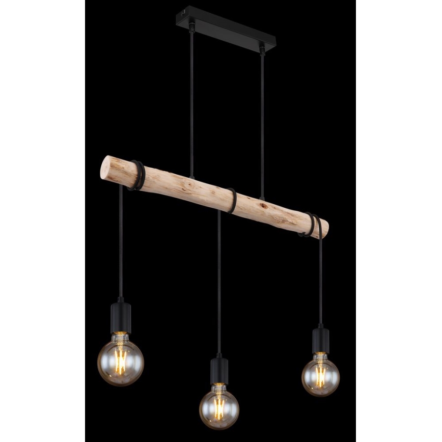 Globo - Loftlampe på ledning 3xE27/60W/230V