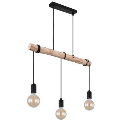 Globo - Loftlampe på ledning 3xE27/60W/230V
