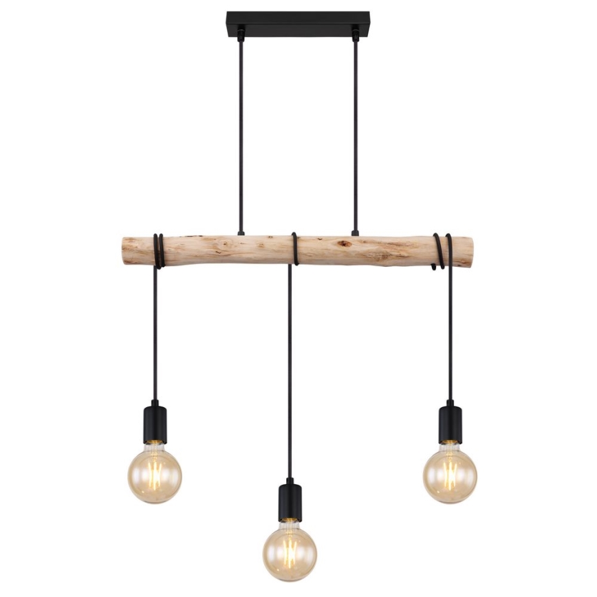 Globo - Loftlampe på ledning 3xE27/60W/230V