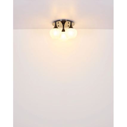 Globo - Loftlampe 3xE27/40W/230V antracit