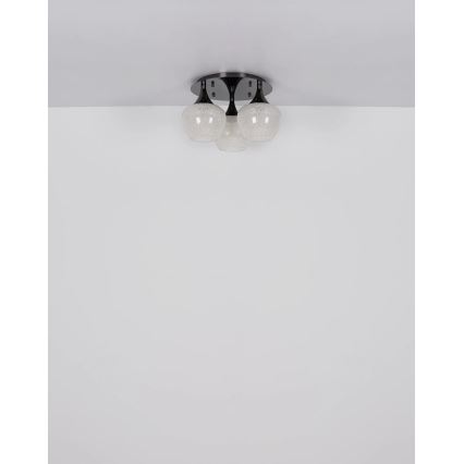 Globo - Loftlampe 3xE27/40W/230V antracit
