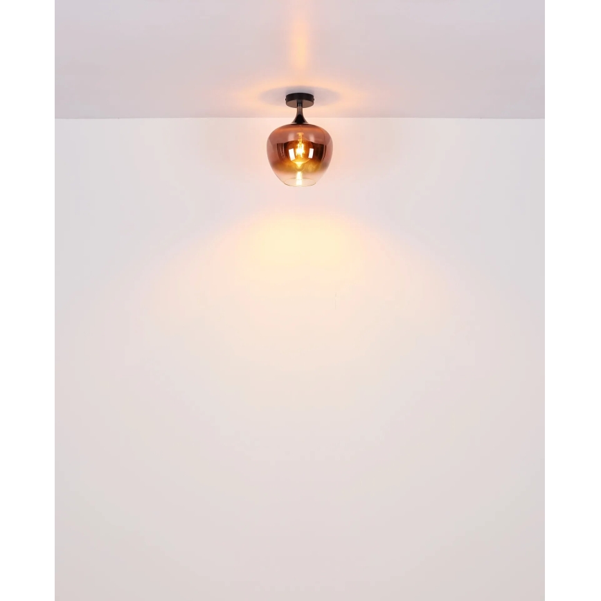 Globo - Loftlampe 1xE27/40W/230V kobber