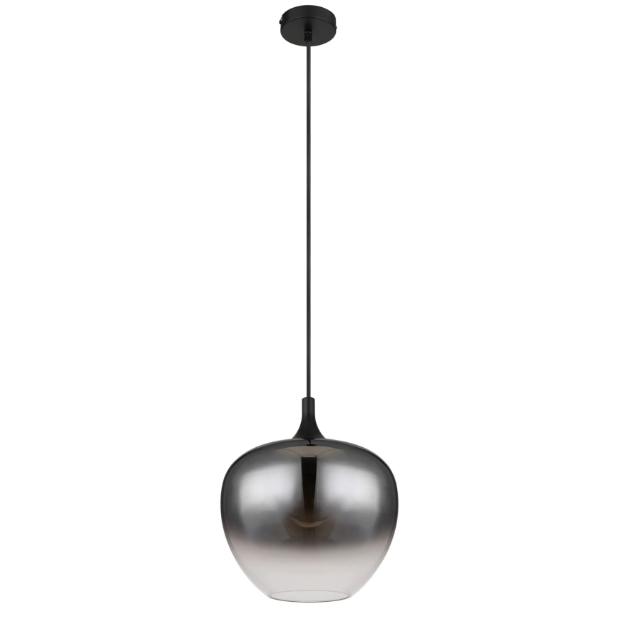 Globo - Pendel 1xE27/60W/230V diameter 29 cm sort