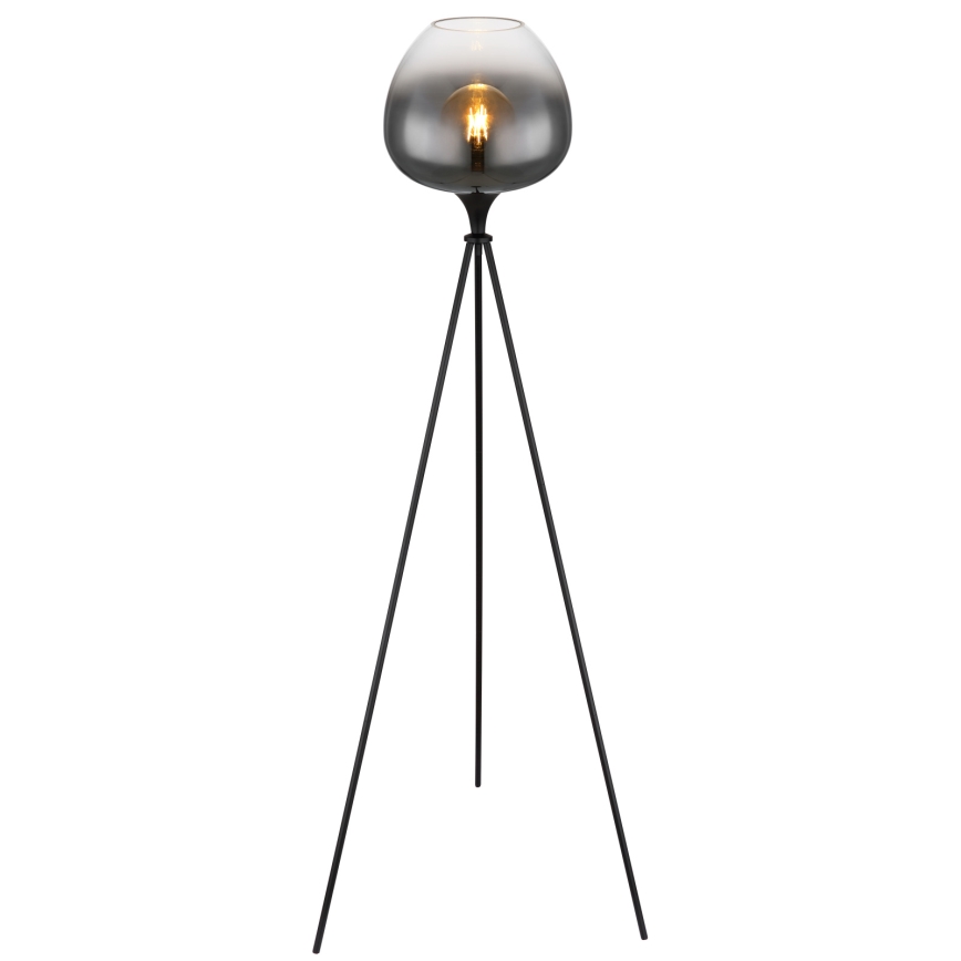 Globo - Gulvlampe 1xE27/60W/230V sort